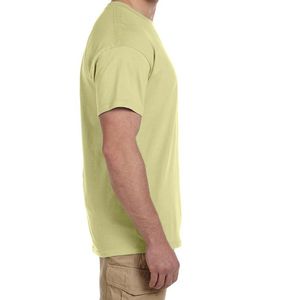 T-shirts pour hommes T-Shirt Hip-Hop Street T-shirt en coton solide lavé pour hommes T-shirt uni à col rond pour hommes - Product Image 2