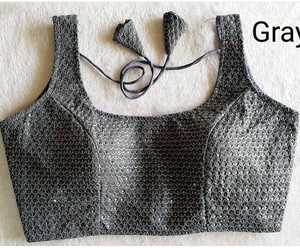 Blusa de Moda para Mujer, Diseño Sexy, Manga Larga de Tul, con Lentejuelas, Camisa Informal para Chicas, Ropa de Verano, Bordada, Anti - Product Image 5