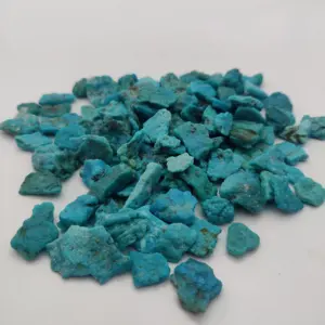 Finest Quality Natural Turquoise Sleeping Beauty Rough Shape Rough Gemstone At Best Quality For Making Trendy Jewellery