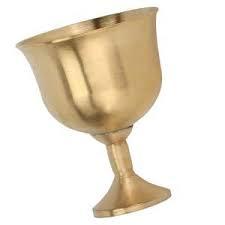 Elegant Finish Brass <b>Wine</b> <b>Goblet</b> Handmade Engraved Chalice Vintage Metal Cup Antique Style Drinking Glass Barware Wedding Decor - Product Image 2