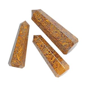 Tour de Points d'obélisque de pierre de calligraphie pour la décoration baguette d'obélisque en gros pour les pierres de guérison en ligne - Product Image 1