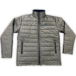 Veste bomber d'hiver de haute qualité à prix abordable, en toile enduite, avec broderie formelle et logo sur le devant - Product Image 2