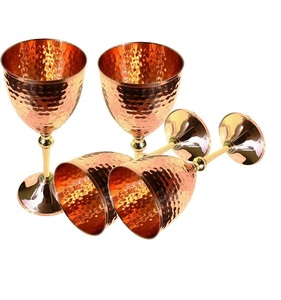 Tasse droite vintage en cuivre - Product Image 3