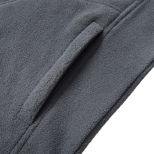 Venta al por mayor de las mujeres de invierno XL Spandex pulóver transpirable a prueba de viento Varsity diseño liso teñido piel de oveja Look Fleece Bomber Jacket - Product Image 6