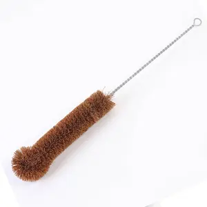 Eco Friendly Recyclable Coconut Coir Bottle Brush Coconut Fiber Cleaning Brush Made In Vietnam