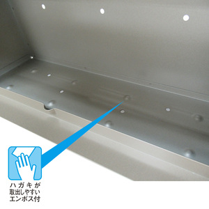 Hộp Thư màu đen và màu xám công suất cao kích thước tiêu chuẩn bài Hộp thiết kế thanh lịch cho hộp thư văn phòng và nhà dễ thương Hộp Thư - Product Image 4