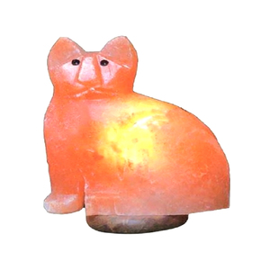Lámparas de Sal Hechas a Mano con Forma de Animales, Ecológicas, de Cristal, Lámpara de Noche de Roca Natural, Estilo Himalaya - Product Image 3