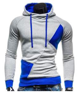 Venta caliente ligero algodón/poliéster sudaderas con capucha de los hombres de manga larga logotipo personalizado de moda último diseño en relieve de impresión - Product Image 2