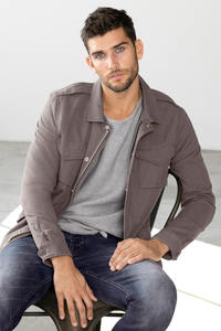 Manteaux en cuir personnalisés pour hommes, vestes bombardier avec poche, vente en gros - Product Image 5