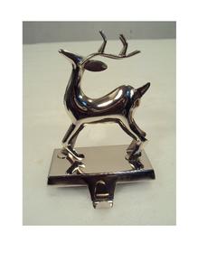 Soporte de Navidad de Aluminio con Diseño de Papá Noel Bailarín para Calcetines - Product Image 2