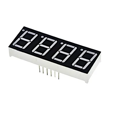 0.4 pollici 4 Cifre A quattro cifre digitale Rosso 7 segmenti 7-segmenti anodo comune led display numerico