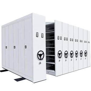 Hot Sale Code Lock <strong>Mobile</strong> Storage Cabinet Metal File <strong>Rack</strong> Movable Racking System with Perfect Quality and Competitive Price - Product Image 1