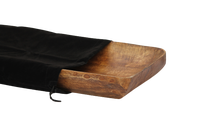 Recipiente de Madera Rústico Natural Ecológico Hecho a Mano, Bolsa de Viaje, Apto para Horno/Microondas/Congelador, Ligero, Apilable, Estilo Americano