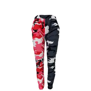 Pantalon de Jogging plissé, extensible et taille haute, pour femme, couleur unie, survêtement tendance, collection