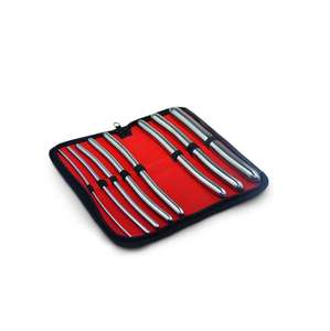 ชุดหูฟังไดเลเตอร์มดลูกทางการแพทย์,ชุดเสียง7.5นิ้วเครื่องมือปลายคู่ (ปลายคู่)/ชุดเครื่องถ่างมดลูก Hegar 8ชิ้น - Product Image 5