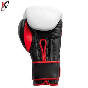 High Quality Genuine Cowhide Leather Boxing Gloves for <b>Punch</b> <b>Bag</b> Pads & Sparring Training Top Martial Arts Gear - Product Image 3
