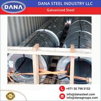Bobines d'acier électrogalvanisé laminé à chaud de haute résistance Grade 80 ASTM, fournisseur DANA STEEL Émirats Arabes Unis, longueur 6000 mm, largeur 650-1350 mm