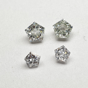 Diamants en vrac forme pentagone G H I couleur VS pureté poli 0.70 à 0.79 Carat taille Melee Lab Made diamant synthétique - Product Image 1
