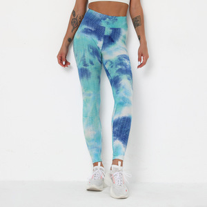 Vêtements de yoga Leggings d'entraînement taille haute pour femmes Leggings pour femmes avec logo imprimé personnalisé de qualité supérieure - Product Image 3