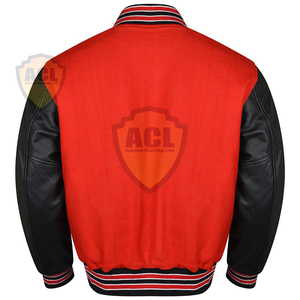 2024 ใหม่มาถึงที่กําหนดเองเย็บปักถักร้อยแจ็คเก็ตตัวแทนโรงงานโดยตรงทําร้อนขายจํานวนมากจํานวนแจ็คเก็ตเบสบอล - Product Image 3