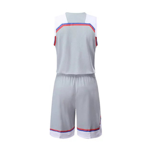 Ensembles de maillots de basket-ball d'université pour hommes, Kits de vêtements de sport respirants pour hommes, uniformes de basket-ball d'entraînement - Product Image 5