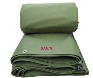 Bạt Vải Bạt Vải Cotton Màu Xanh Ô Liu Chống Thấm Nước Nặng Kích Thước Tùy Chỉnh Bạt Vải Bạt Vải Bạt Chống Thấm Nước Tấm Phủ Xe Tải - Product Image 2