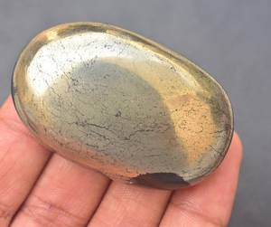 Piedra de Palma Dorada Apache de Alta Calidad, Gemas al por Mayor, Cristal Natural Opalescente, Decoración para Gafas - Product Image 2