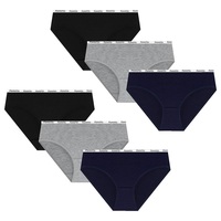 Ropa interior de corte bajo sin costuras para niñas, bragas de Bikini de una pieza a granel, bragas Hipster de maletero, gran oferta