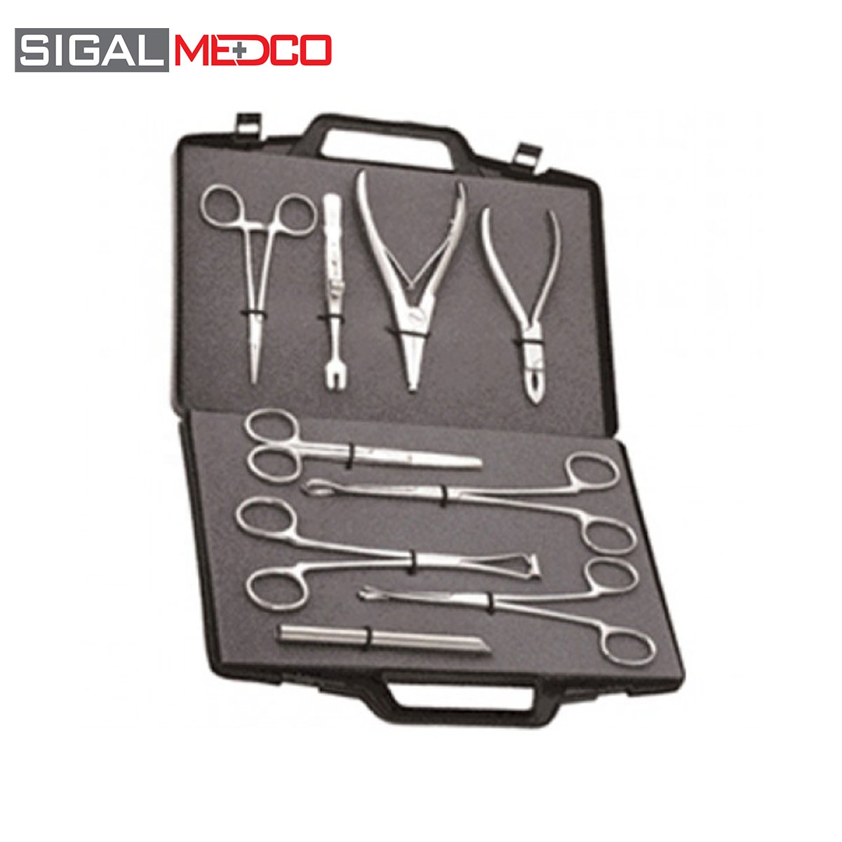 Body Piercing Tools/ Painful Pleasure JEWELLERY TOOLS /Skin Piercing Tools Kit of 9 Pieces by SIGAL MEDCO