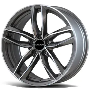 KIPARDO 16 Inch 17 Inch Concave Style JWL VIA Certificated Car Alloy Wheels Rims