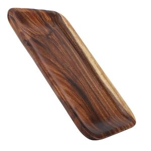 Vente chaude Bol à pâte en bois naturel massif brun Bol coulant de haute qualité pour la maison Hôtel Restaurant Party-Fabriqué à la main jetable - Product Image 1