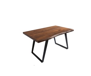 Italian Style Modern Commercial Use Oval Solid Stone Top <b>Dining</b> <b>Table</b> KD Metal Legs for Mall School Gym Living Room Sets Free - Product Image 2