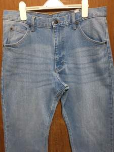 Nouveau design, jean droit pour homme en coton 100% solide, respirant, imperméable, lavé sur mesure - Product Image 3