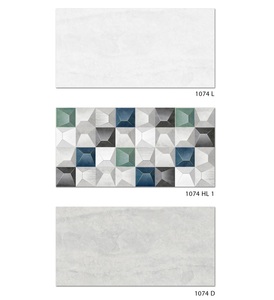 Combinaison de couleurs claires et foncées carreaux muraux en céramique émaillée brillante 30x60cm - Product Image 3