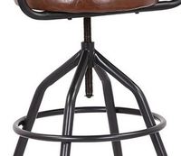Meilleur tabouret de bar moderne réglable et pivotant, durable, en métal et cuir, pour la maison, la cuisine, la salle à manger, le salon, l'hôtel, la salle de sport, l'école, l'extérieur