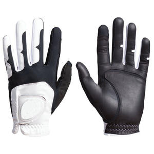 Gants de golf en peau de mouton antidérapants personnalisés Wego Industries, sangle de poignet réglable, design respirant à doigts complets pour hommes - Product Image 4
