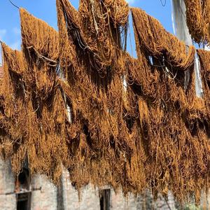 พรมอินเดียสีเทาพรมทอมือแบบมีห่วงตัดคุณภาพสูงพรมปูพื้นห้องนั่งเล่นขนสัตว์พรมทำจากผ้าไหม - Product Image 6