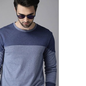 เสื้อยืดออกกำลังกายผู้ชายผ้าฝ้ายคอตตอน แขนยาว สไตล์ลำลอง คอกลม น้ำหนัก 180 กรัม ดีไซน์เรียบ พิมพ์ลายดิจิตอล แห้งเร็ว - Product Image 4