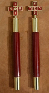 Colección de Insignias Masónicas Rosa Cruz: Collar, Joyas, Collarín, Fajas, Gorros y Mandiles, Insignia Masónica Bordada a Mano - Product Image 6