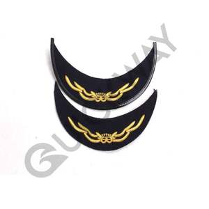 Uniform Accessories and Gold Color Hand Made Bullion Wire <b>Cap</b> <b>Peak</b> Lowest Price Sale by QUICK WAY INDUSTRIES - Product Image 6
