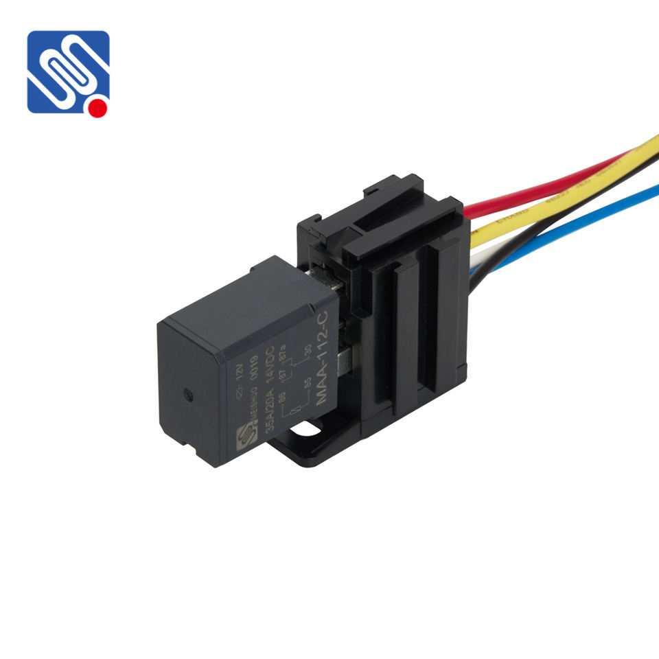 Meishuo MAA 30a 1c 12vdc High Power Electromagnetic Relay Mini Automotive Micro Relays Diode AUTO 40A Rated Current 14VDC
