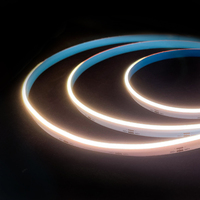 DC12/24V ac220v Flexible Dotless COB LED Stripe Lights pour le rétro-éclairage
