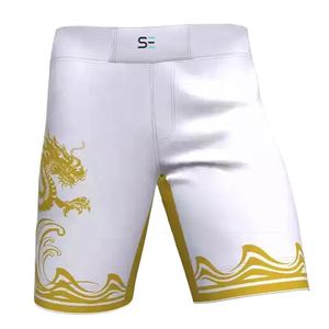 Pantalones cortos de boxeo personalizados de alta calidad, shorts Muay Thai, Mma, hechos en fábrica, baratos - Product Image 2