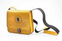 Nouveauté : Sac bandoulière élégant en cuir véritable, pliable, imperméable, antivol, avec motif gaufré et perles, pour femmes et jeunes filles