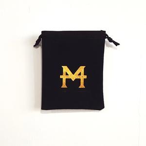 Sac à monnaie en velours Pochette en velours Sac à broderie Sacs à cordon - Product Image 6