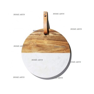 Planche à découper en bois et marbre faits à la main planche à découper de fruits de taille personnalisée de qualité exclusive pour ustensiles de cuisine - Product Image 2