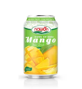 NAWON 330ml in scatola senza zucchero Mango originale del succo di frutta utile per la macchina imballatrice del succo del mango dei produttori