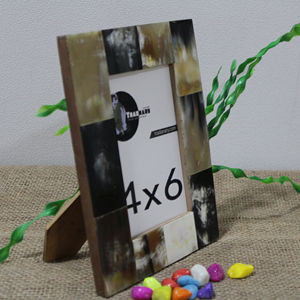 Marco de fotos de cuerno de diseño tradicional moderno en marco de resina de diferentes colores para la decoración del hogar y la Oficina exportador de Sambhal - Product Image 1