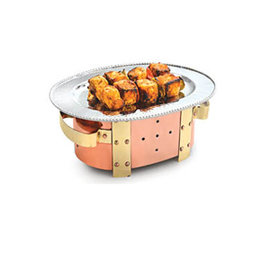 Forme carrée En Cuivre et Casse-Croûte D'acier Chaud de L'inde - Product Image 2