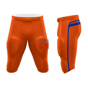 Uniforme de Football américain personnalisé, pantalon avec poches, 100% spandex, bon marché, pour jeunes américains, 1 pièce - Product Image 3